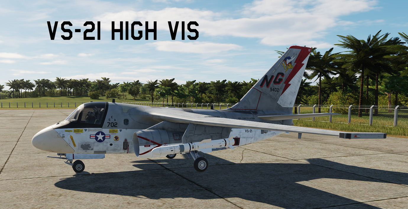 VS-21 High Visibility - S-3B Viking