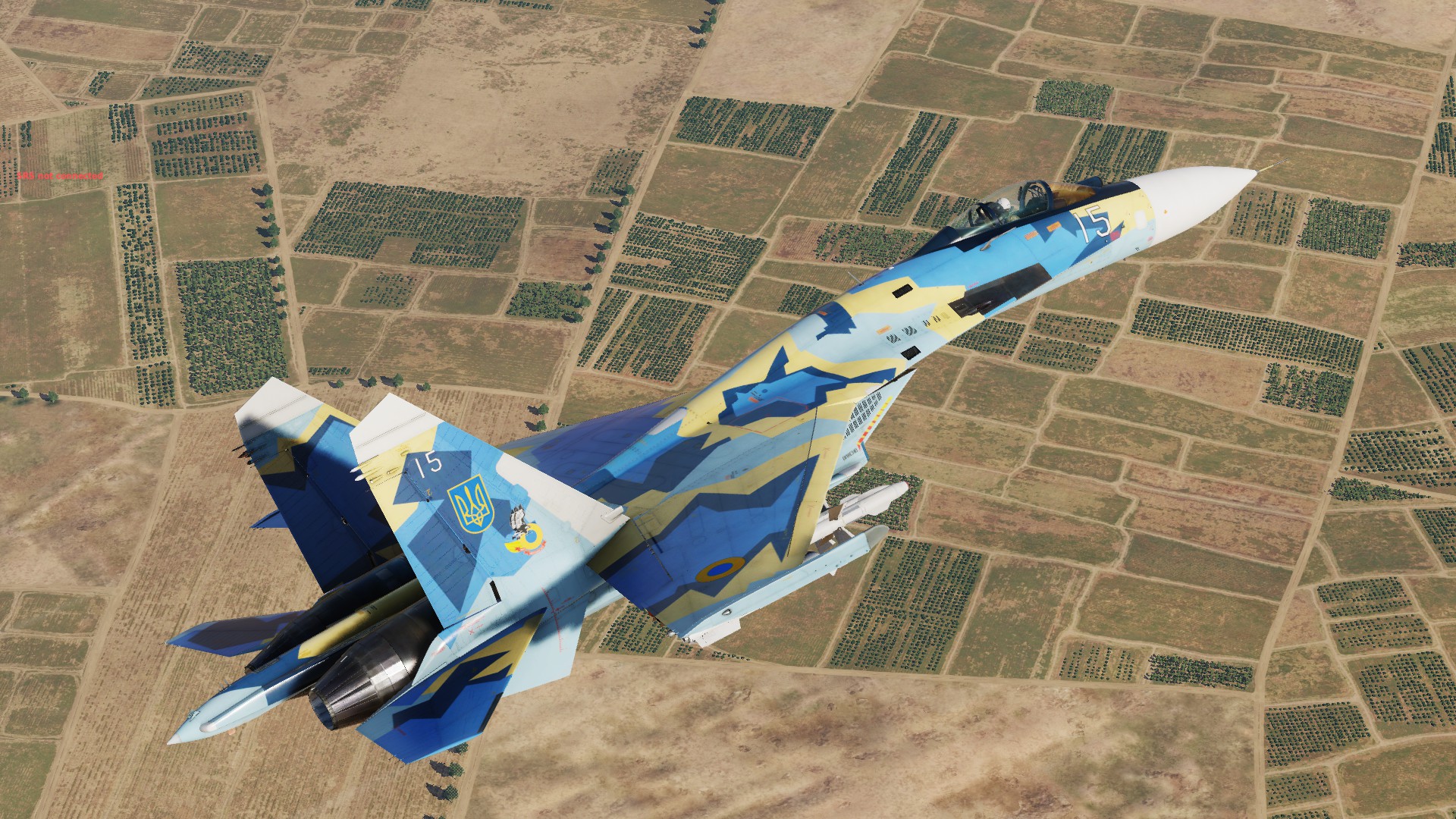 Ukrainan Fractal Camo (Fictional) (Su-27)
