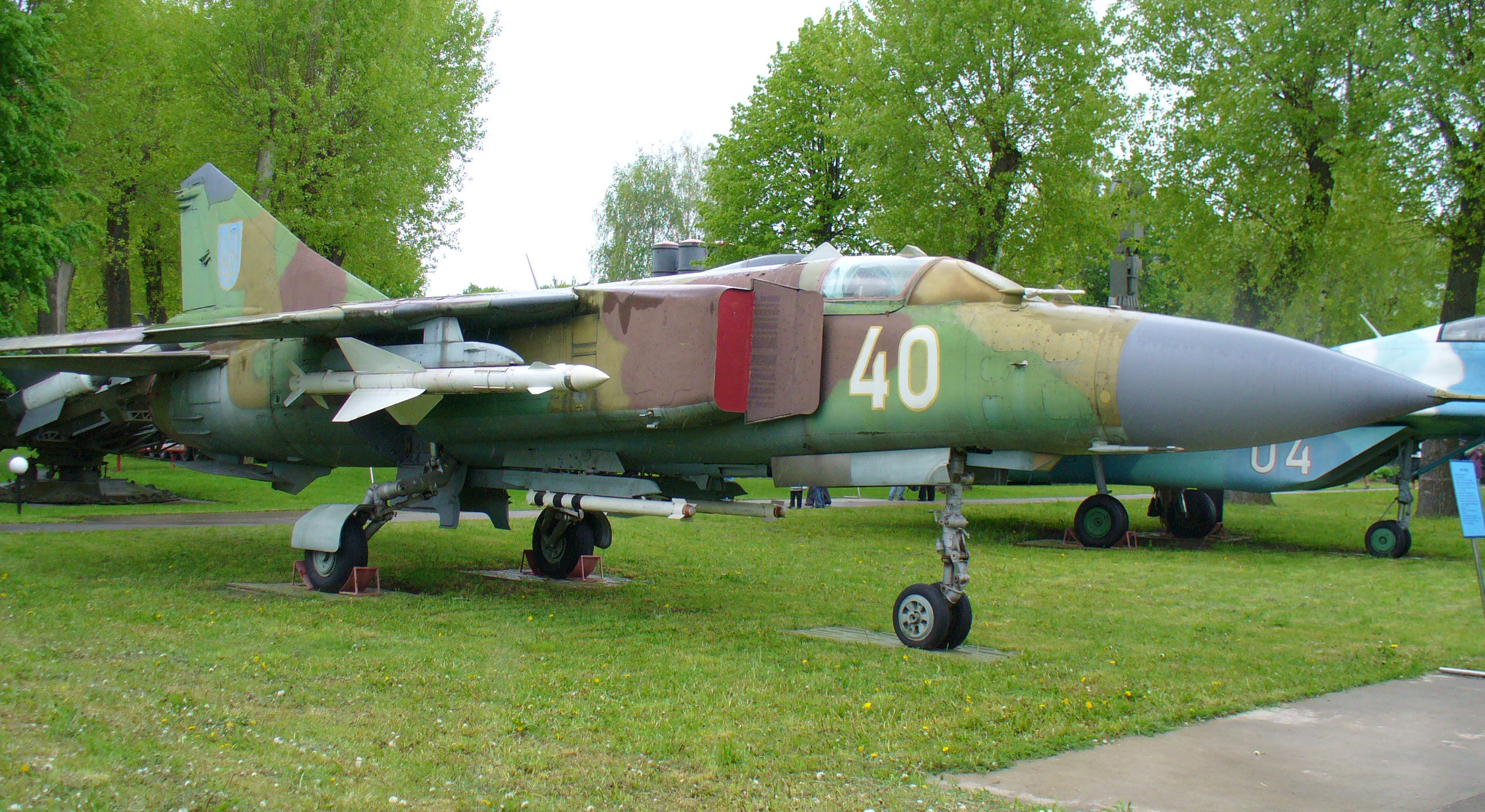 MiG-23MLD with MiG-23UB cockpit mod