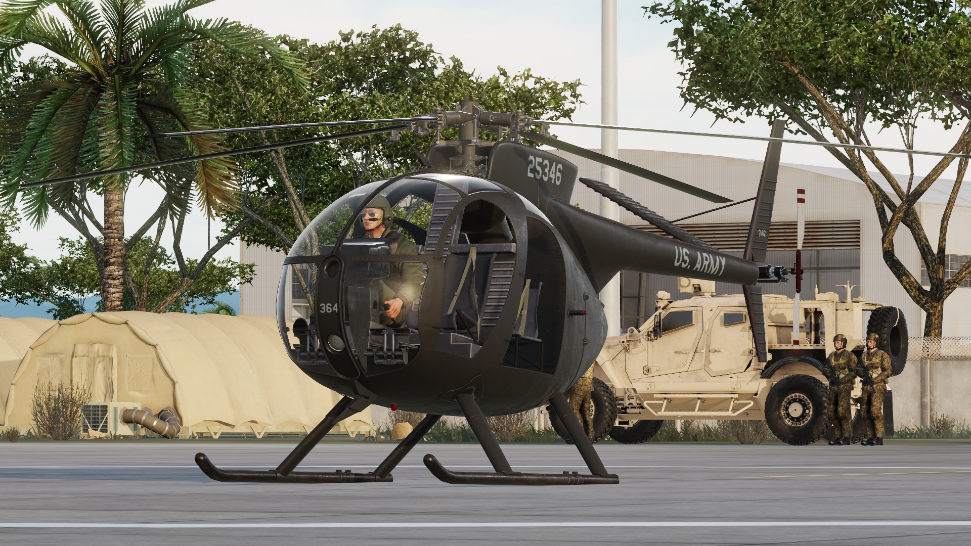 US Army 160th "Nightstalkers" SOAR OH-6A