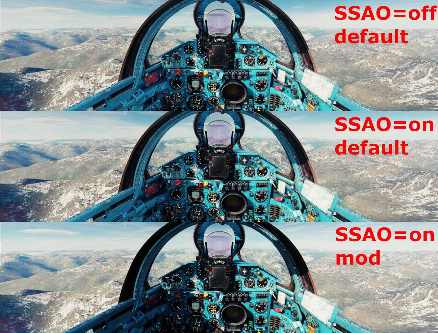 MiG-21bis / Cockpit Shadow mod