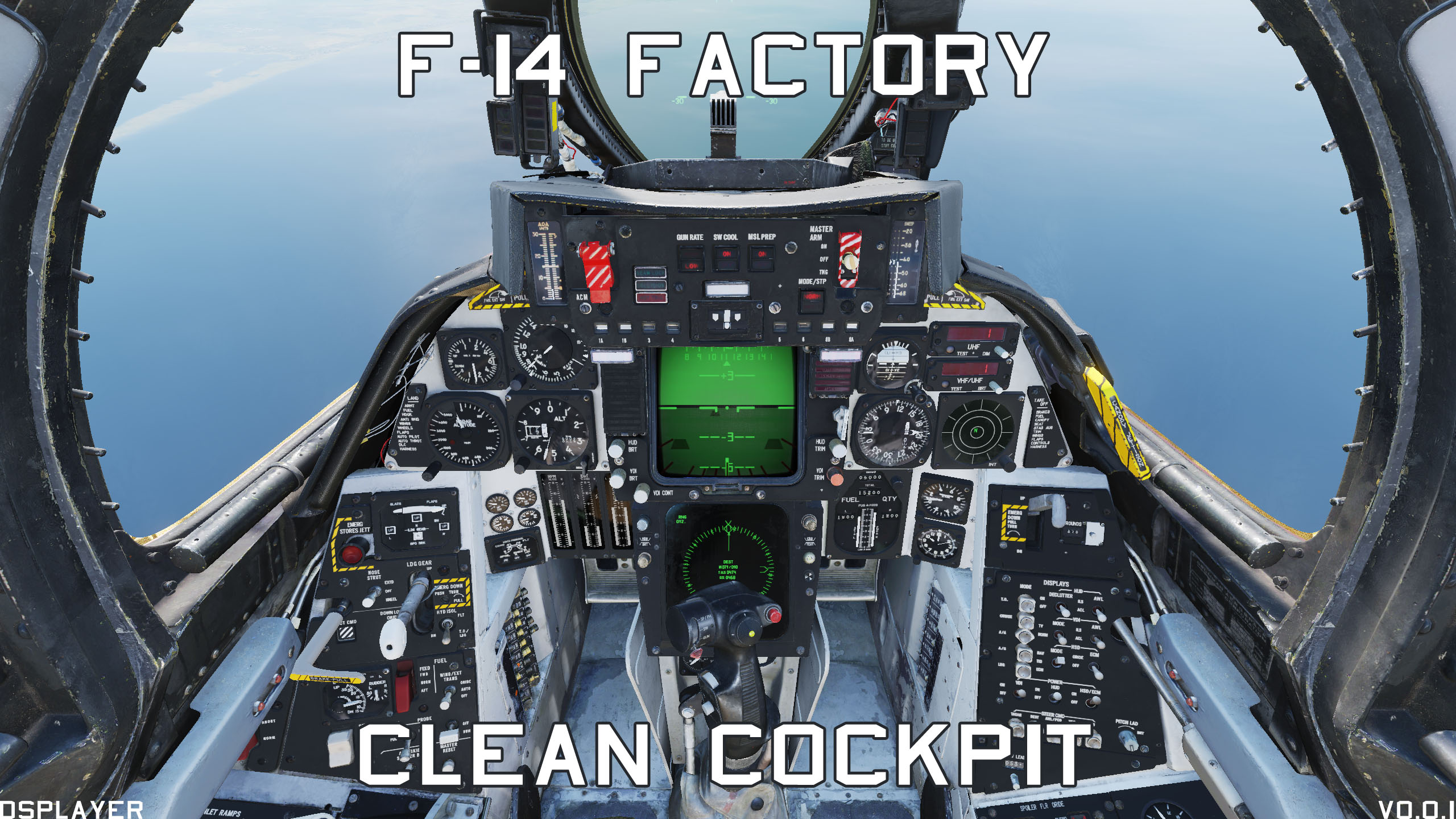 F-14 Factory Clean Cockpit Mod V0.0.2