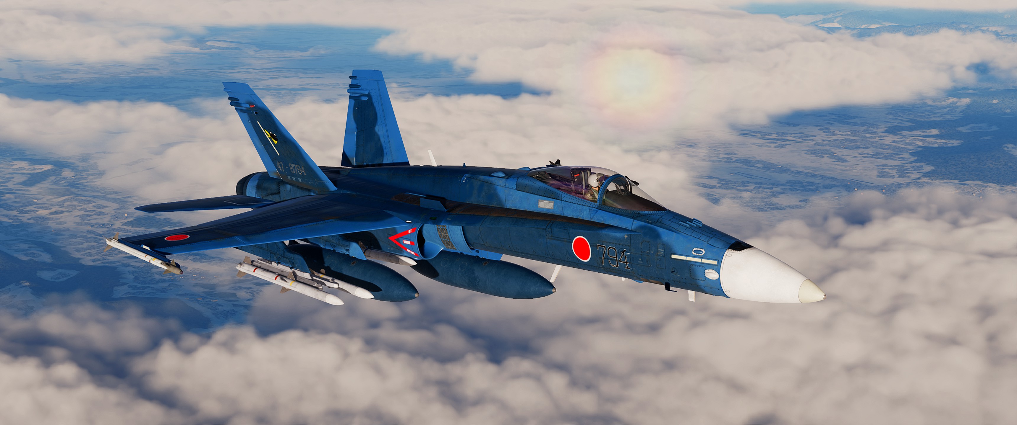 JASDF F/A-18C (Blue Fictional 2 of 2)