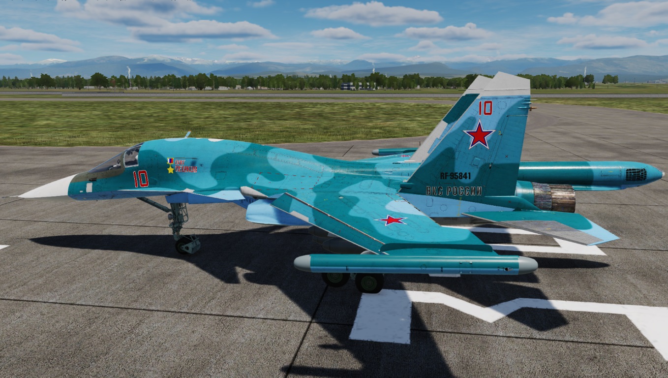 Су-34 Олег Пешков