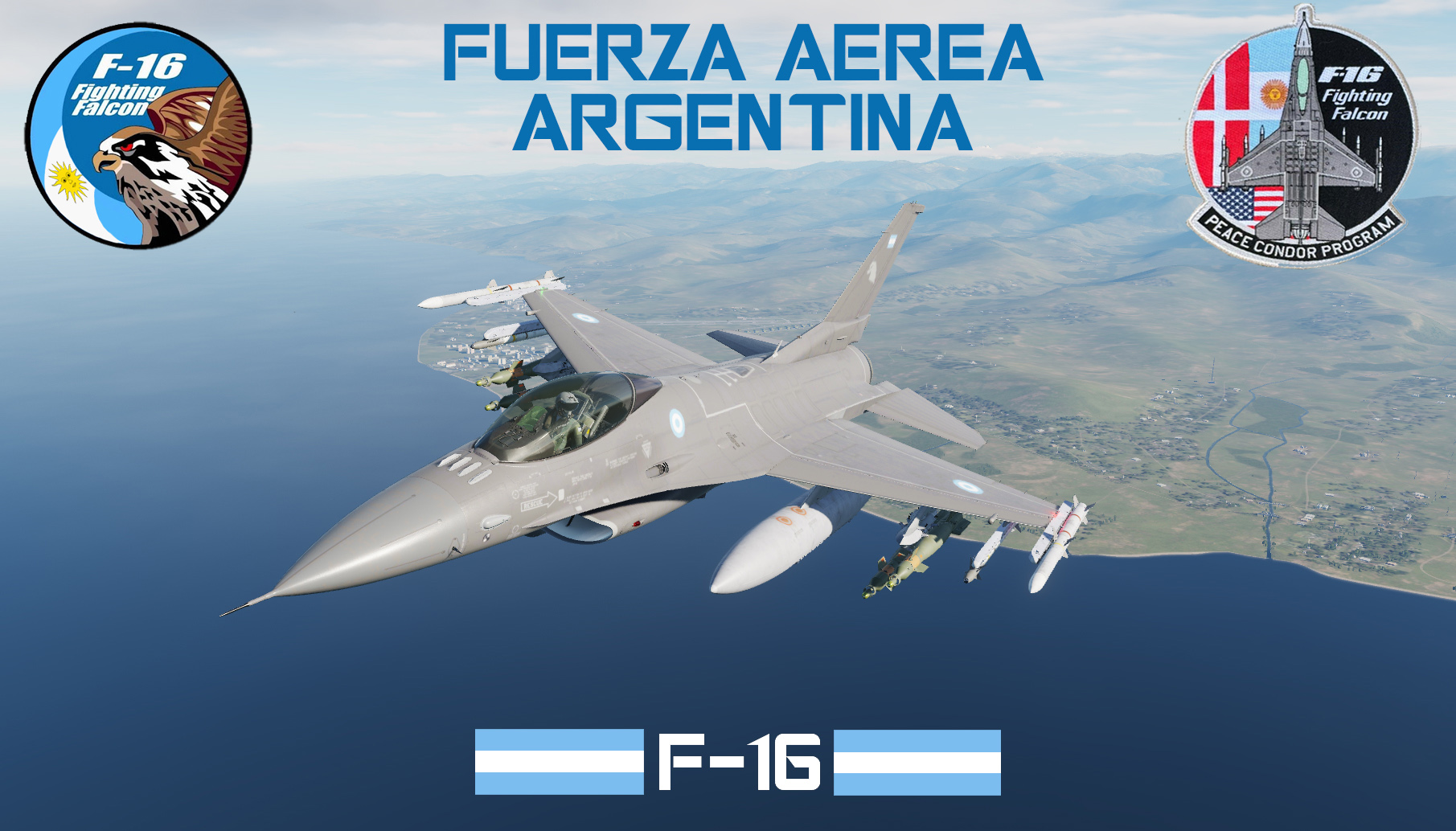 F-16 Fuerza Aérea Argentina Programa Peace Cóndor