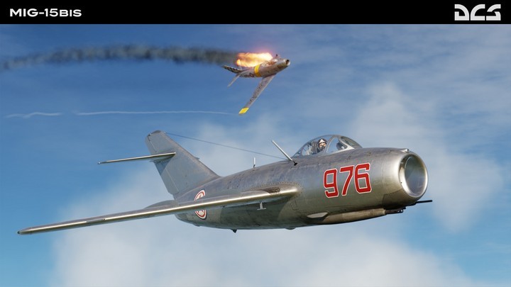 MiG-15 downing F-86