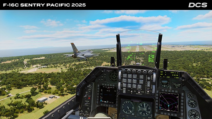 F-16C Sentry Pacific 2025