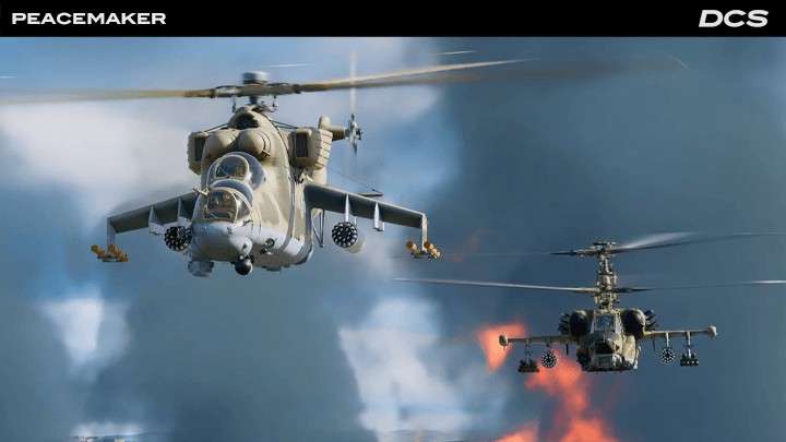 Mi-24 and Ka-50 Peacemaker Campaign
