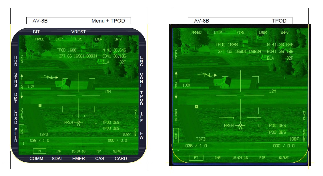 Cougar MFD printsreens to insert