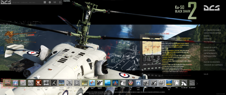 Ka-50 Main Menu Theme - Tema del menú principal