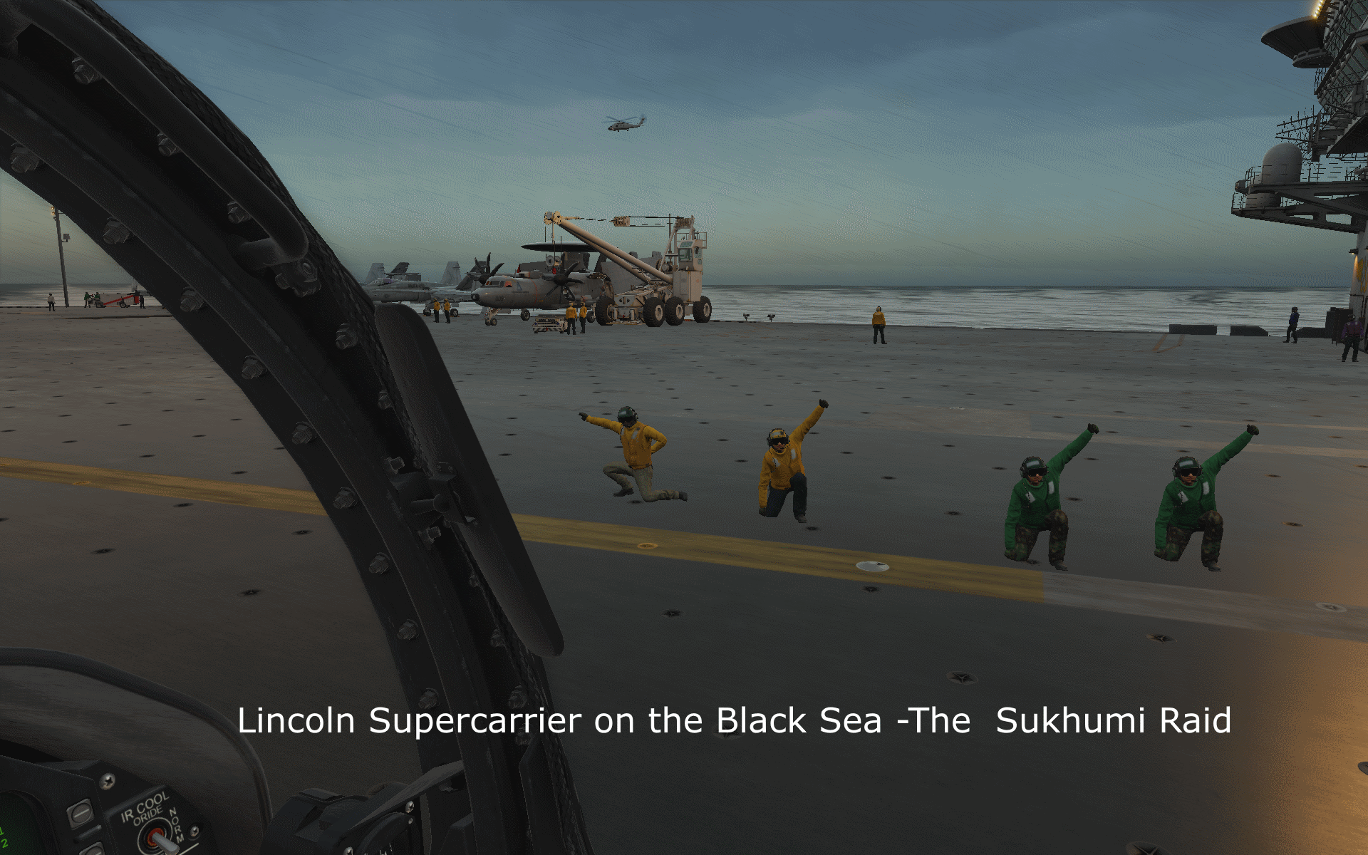 Lincoln Supercarrier on the Black Sea -The  Sukhumi Raid version 1