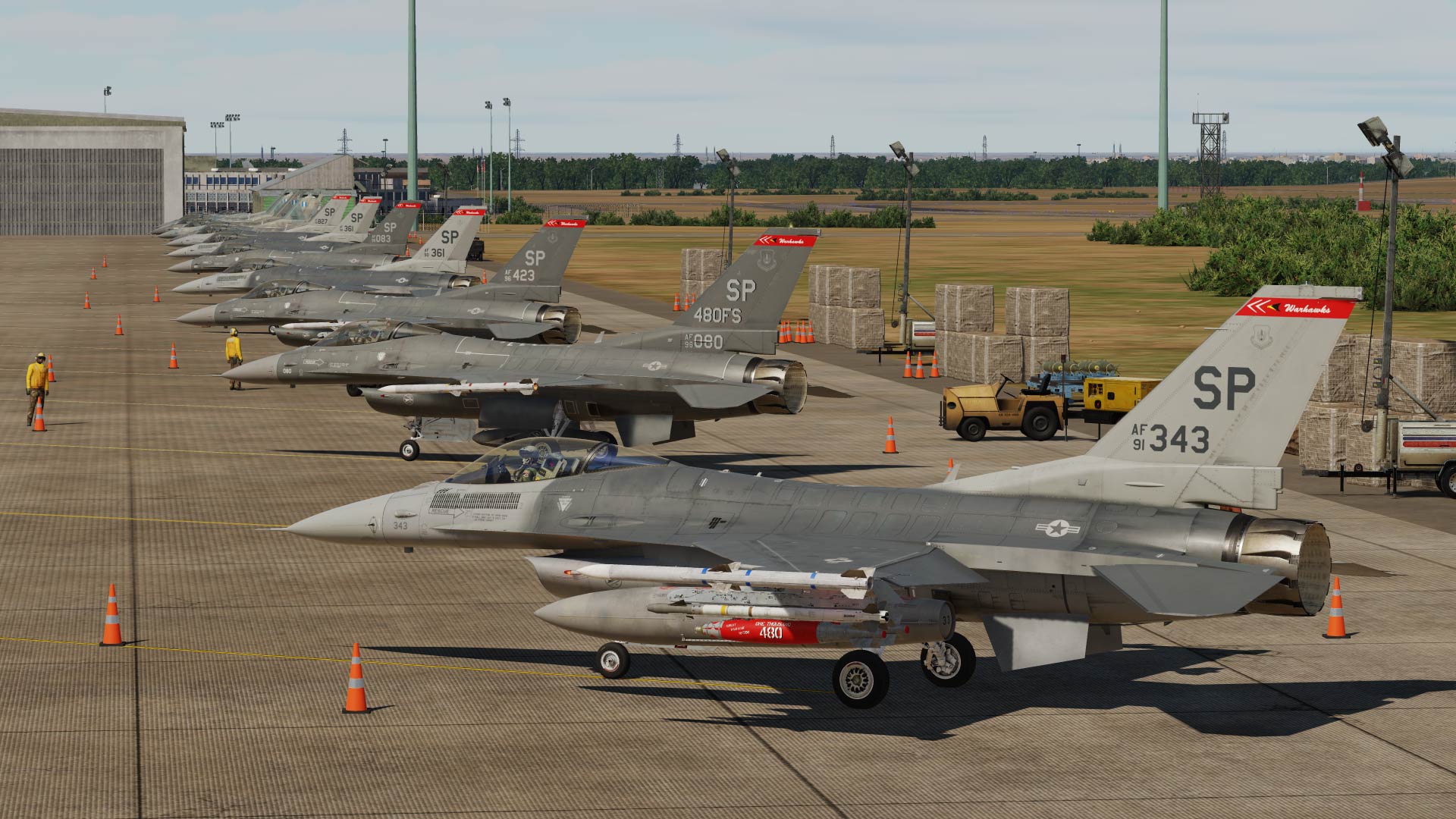 USAFE 480th FS 'Warhawks' Seven Pack (Spangdahlem AB)