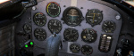 Yak 52 English Cockpit - Airspeed Knots & Metric Included