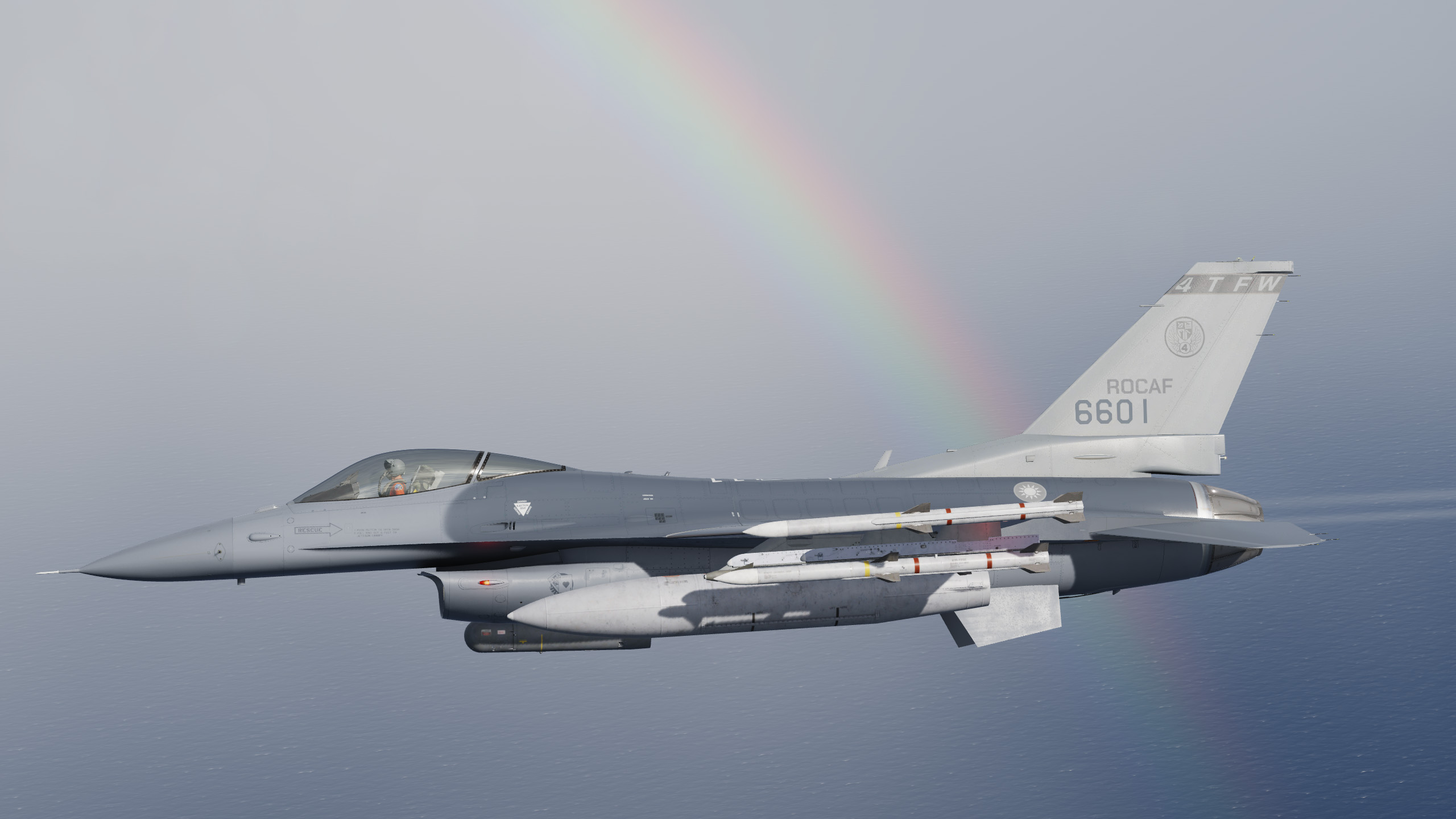 Taiwan F-16 Liveries [ ROCAF 4th TFW Low VIS ]