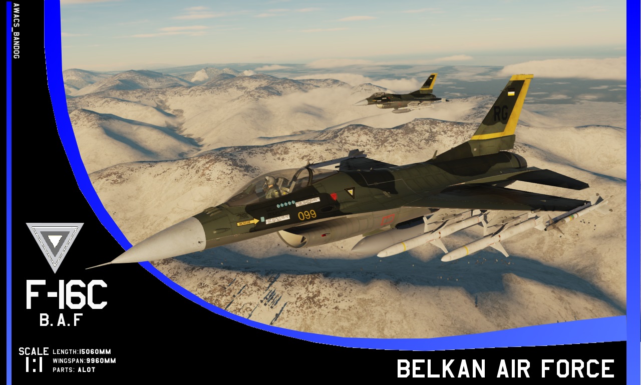 Ace Combat - Belkan Air Force F-16