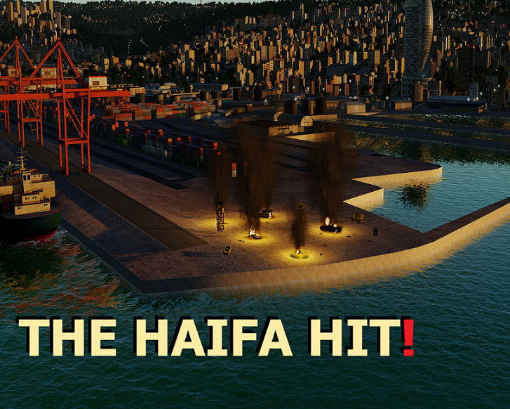 THE HAIFA HIT!  ( A good little GBU-12 Practice Mission )