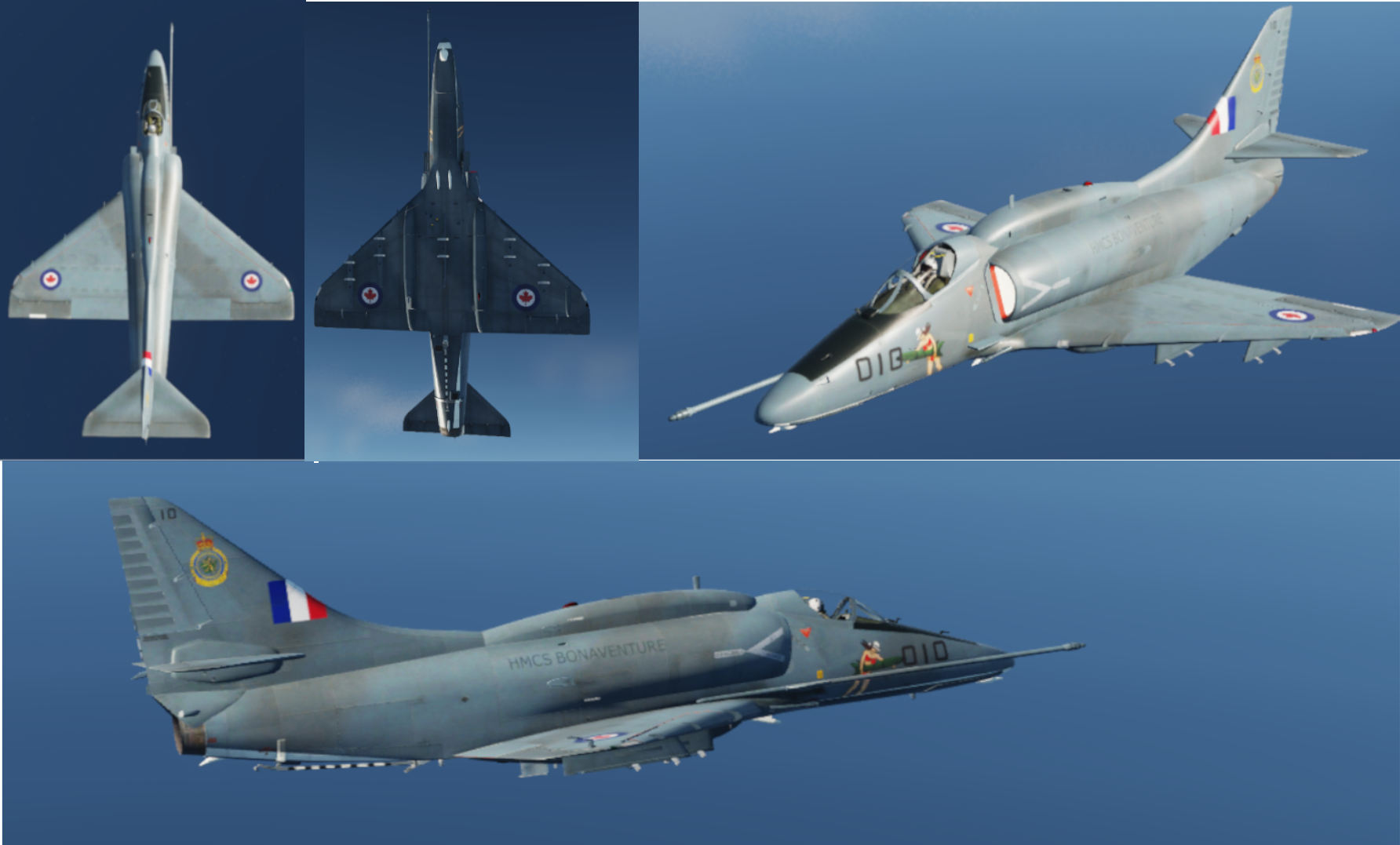 Fictional Canadian A-4E-C