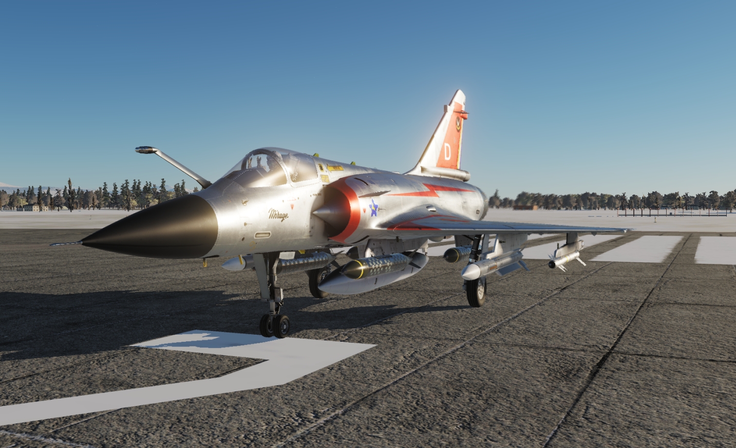 SAAF Mirage IIICZ Skin
