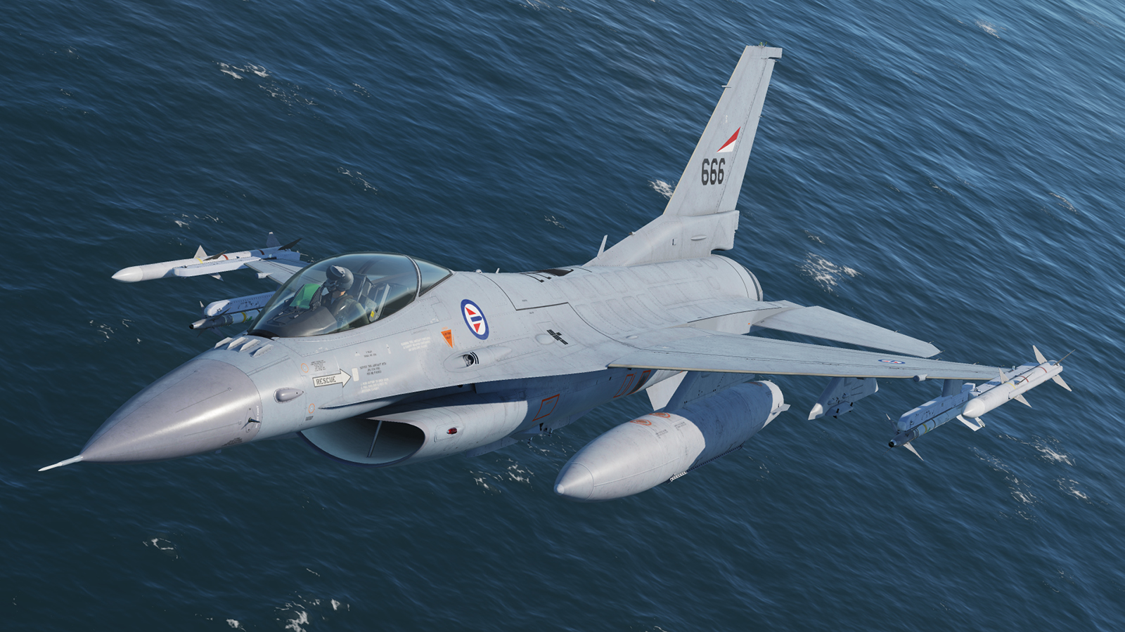 F-16C - RNoAF - 666 - 334 sqn