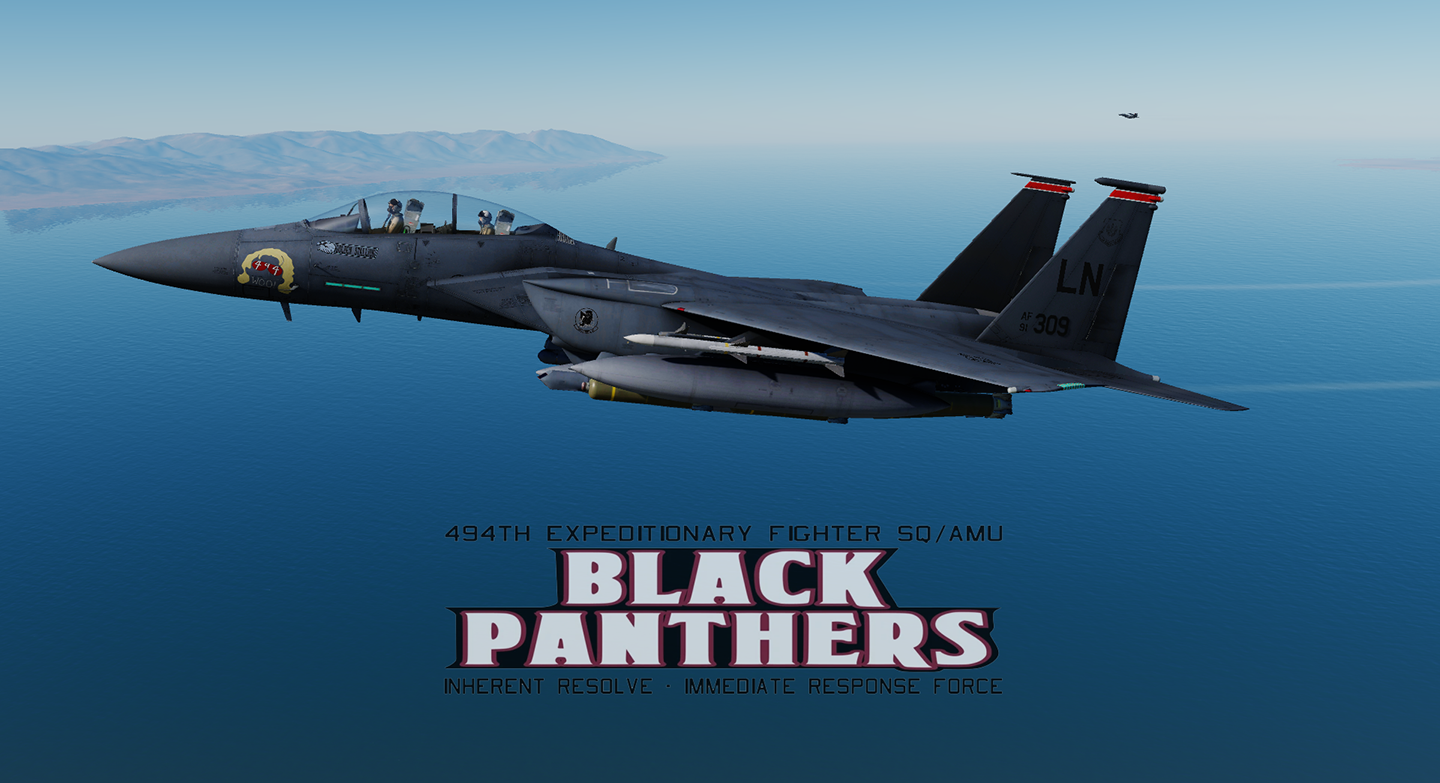 F15E 494th expeditionary Fighter Squadron Operation Inherent Resolve-Immediate Response Force 2019_V1.3
