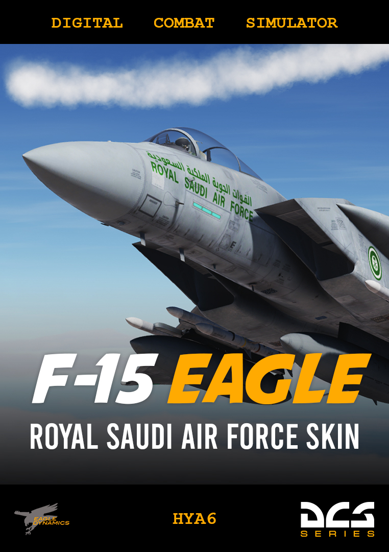 F-15C ROYAL SAUDI AIR FORCE SKIN - By Hya6