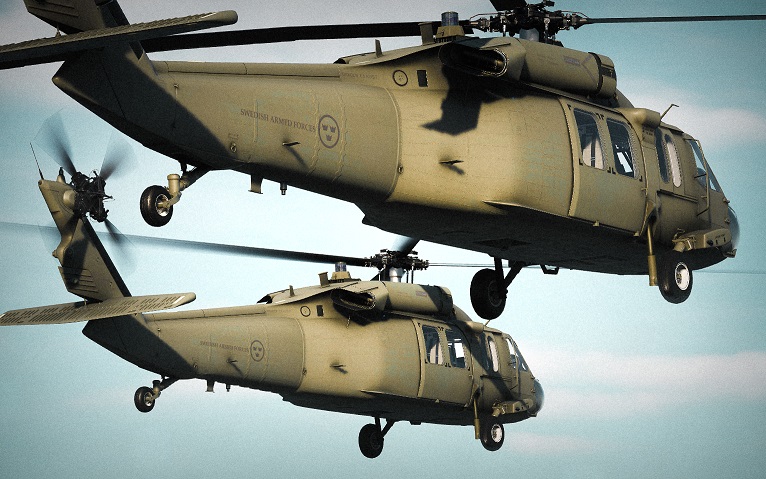HKP-16 (Uh-60 Blackhawk Swedisharmedforces)