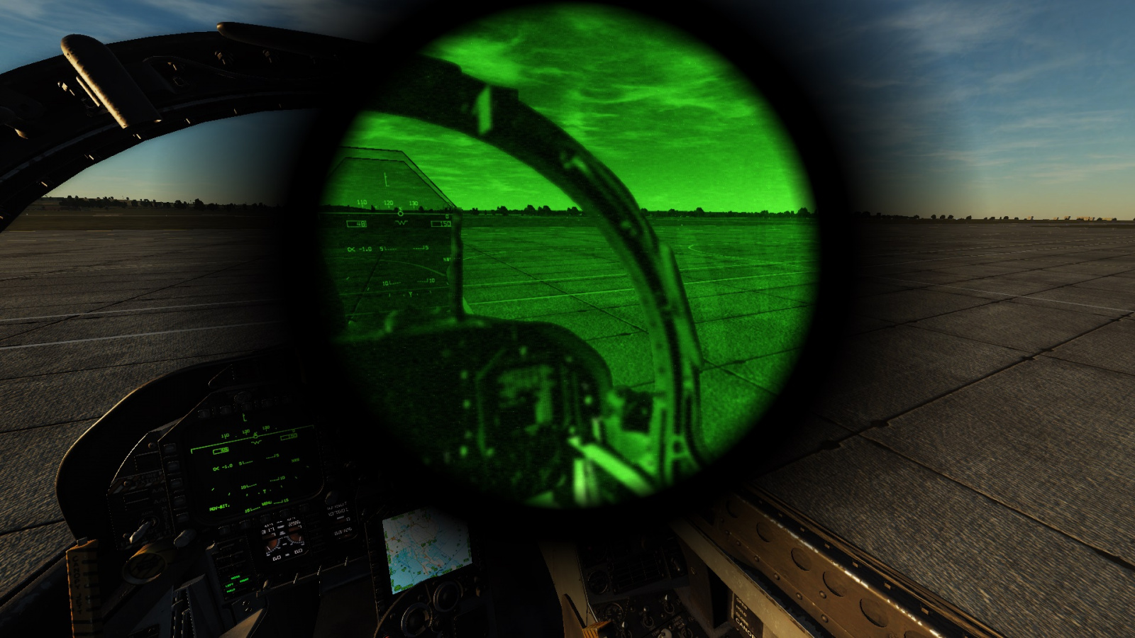 F/A-18C Hornet: Night Vision Goggles Mod. 