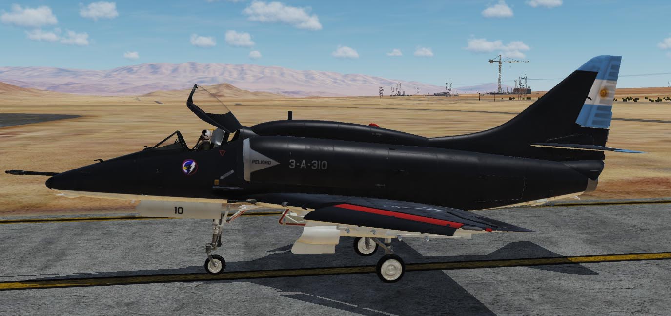 A4E -C  Fictional Argentine NAVY skin A4-F "Ayit"