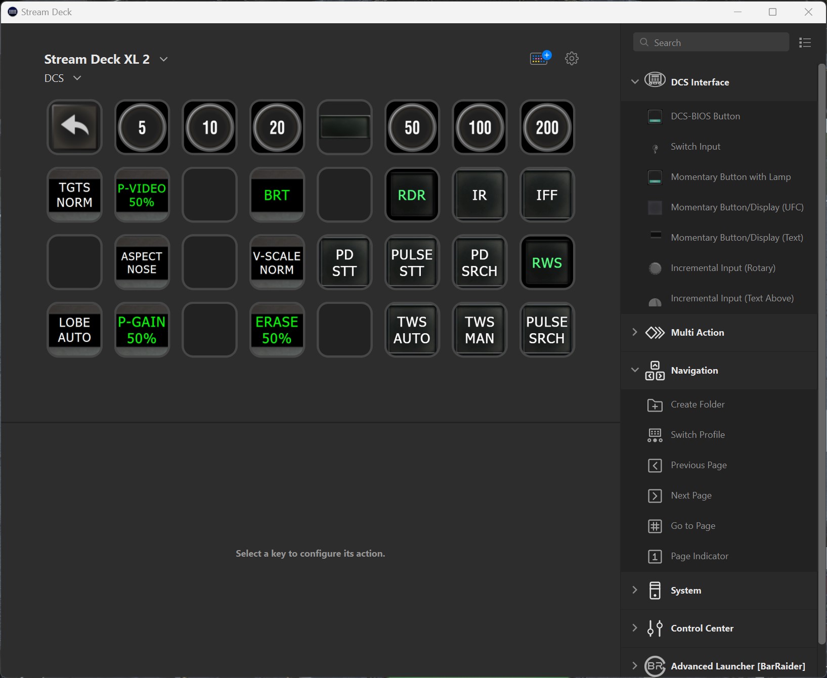 F-14 Stream Deck XL Pilot & RIO Full Cockpit 