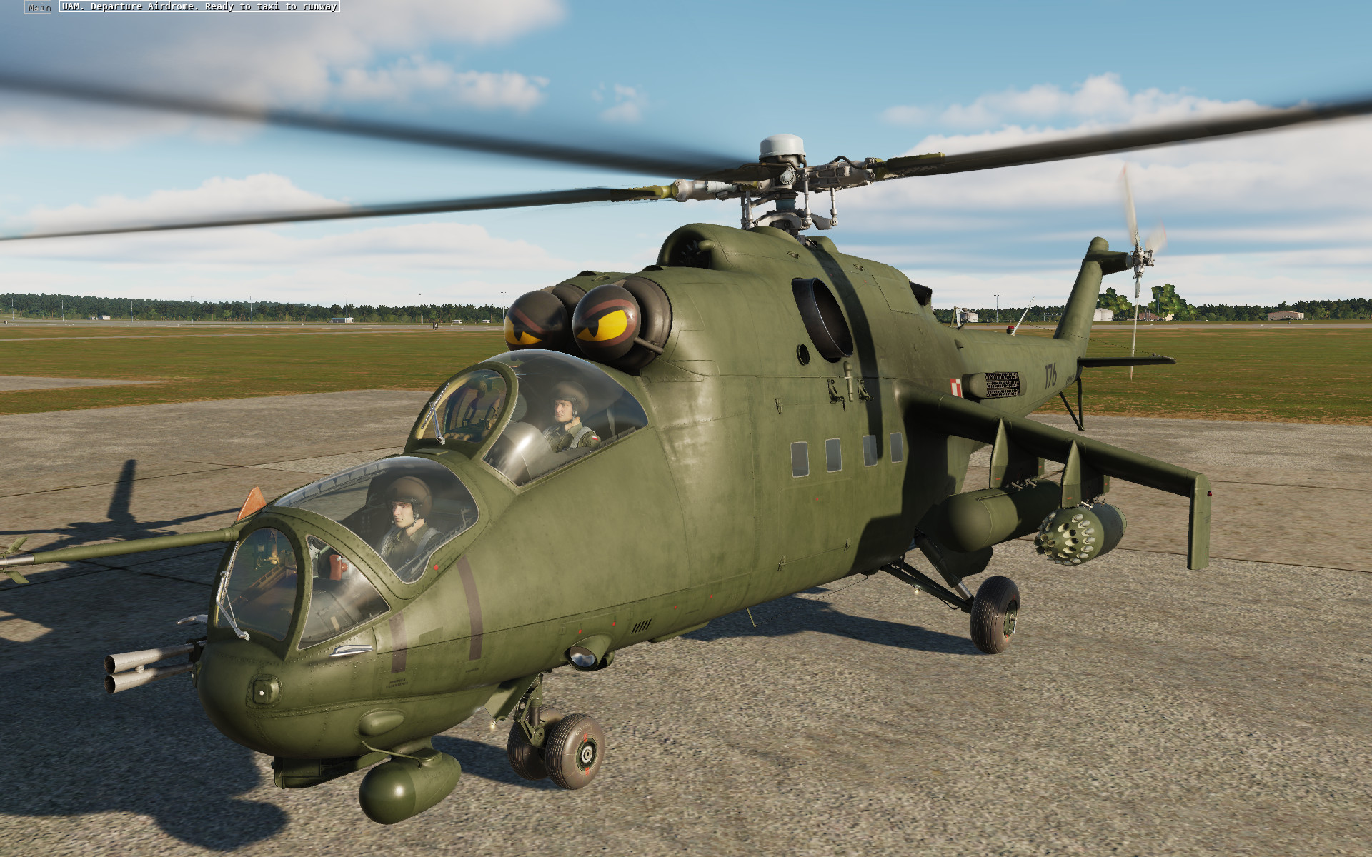 Mi-24P as Polish Hinds-D