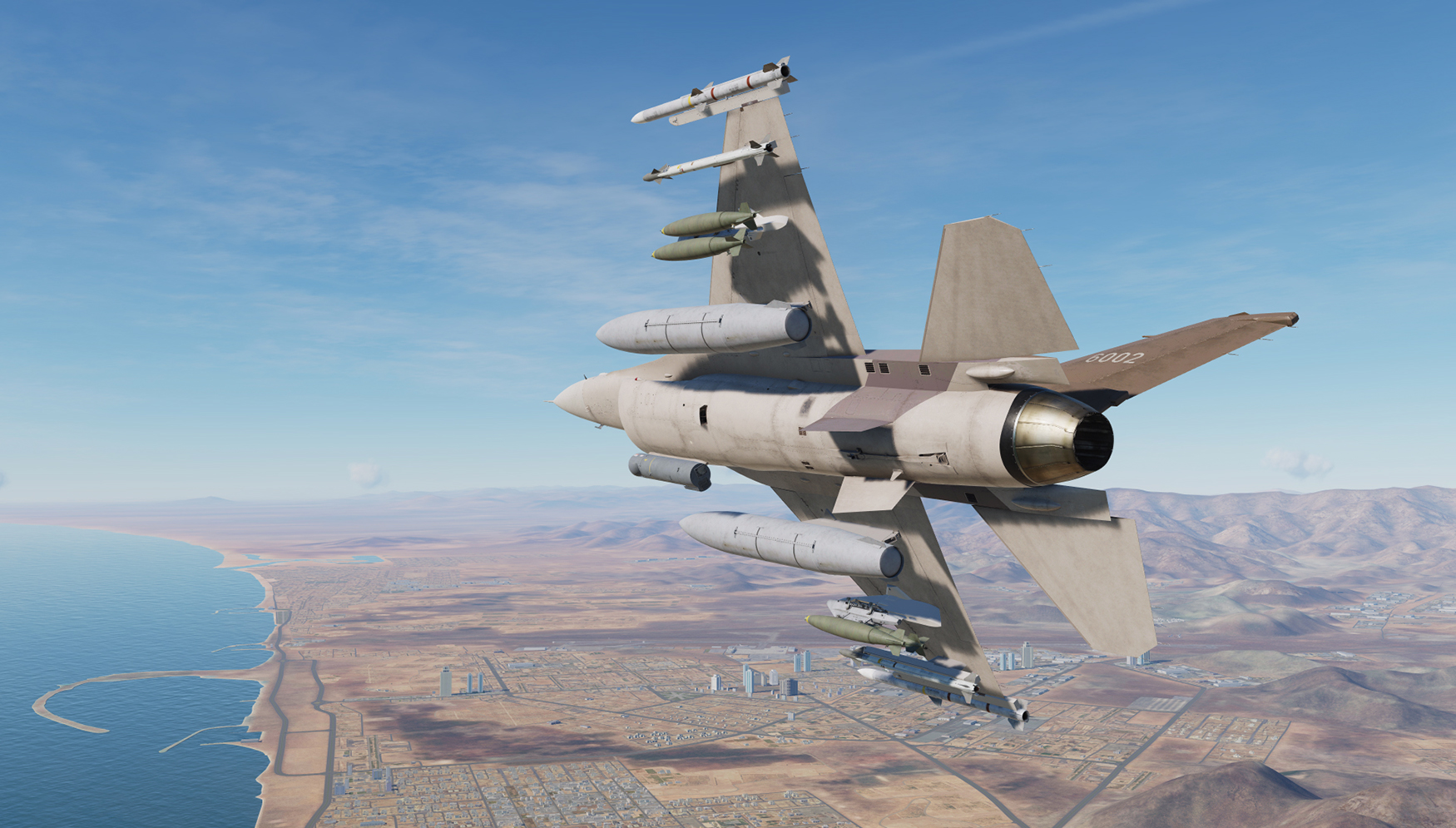 F-16C - 6002 Gripen E Splinter Camo - Desert