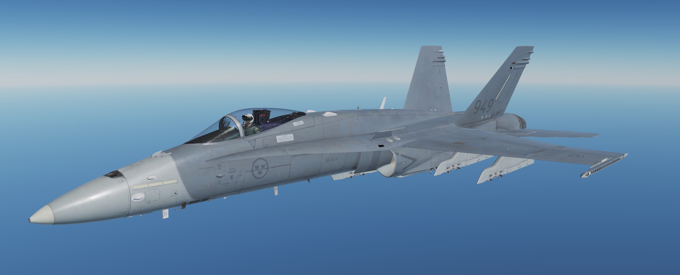 F/A-18 Swedish Airforce 18-949