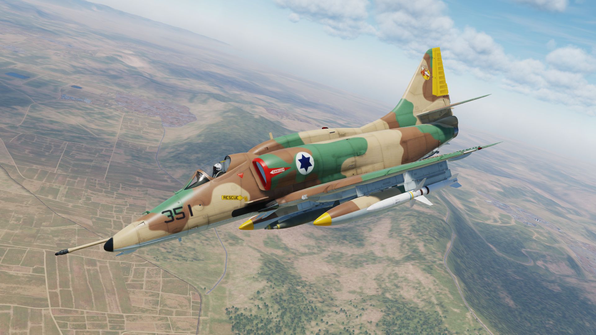 Community A-4 IAF (Israeli Air Force), Flying Ibex Squadron, Hatzerim, 1986