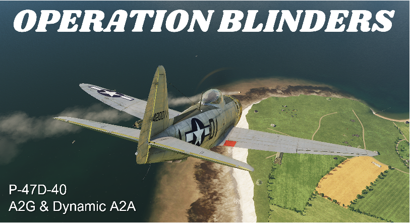 P-47D Operation Blinders
