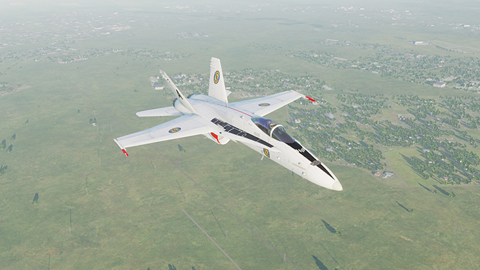 FA-18C Spectrum Angel Interceptor livery