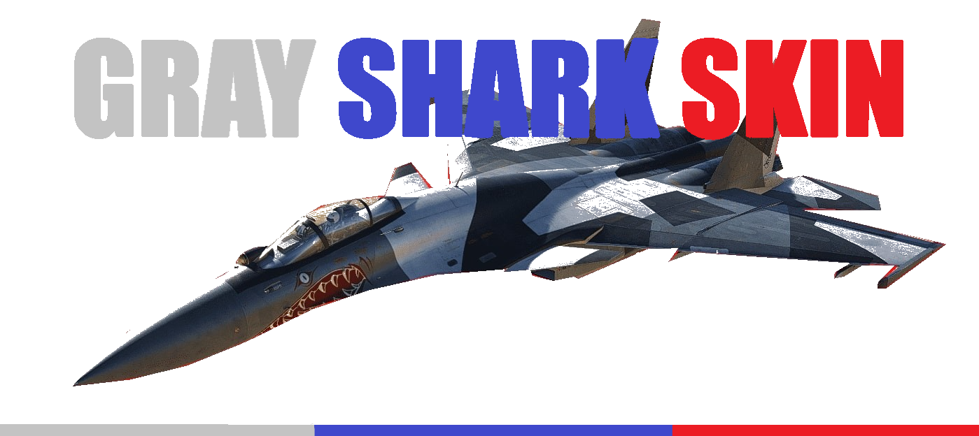 Squadron Gray Shark | Su-33 | Gray Cockpit | Semi-Fictional Livery | DCS 2.7