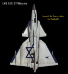 LNS AJS-37 Israeli Air Force skin