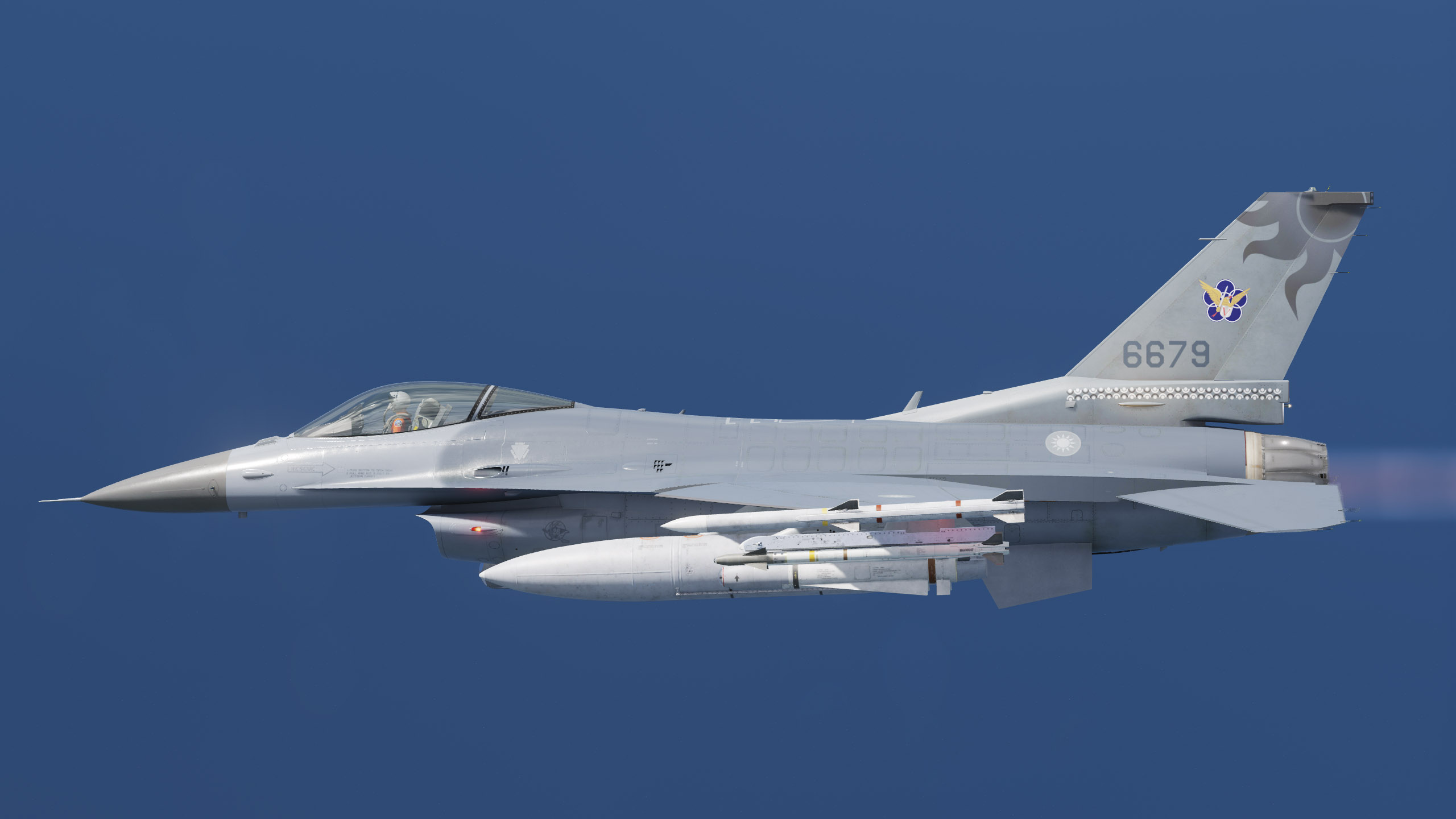 Taiwan F-16 Liveries [ ROCAF 5th TFW Low VIS ]