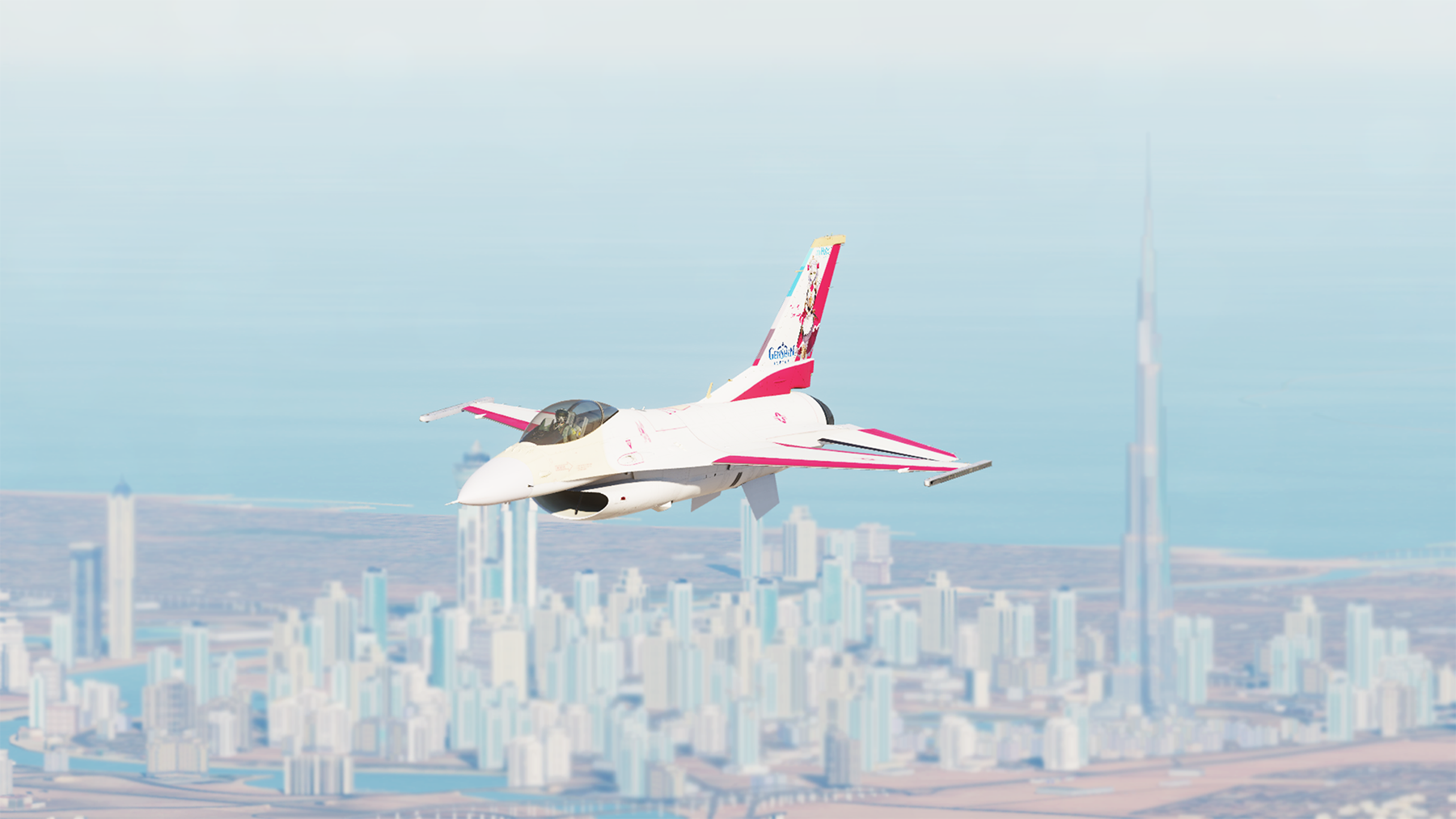 F-16CM bl.50 Genshin Impact Noelle Livery