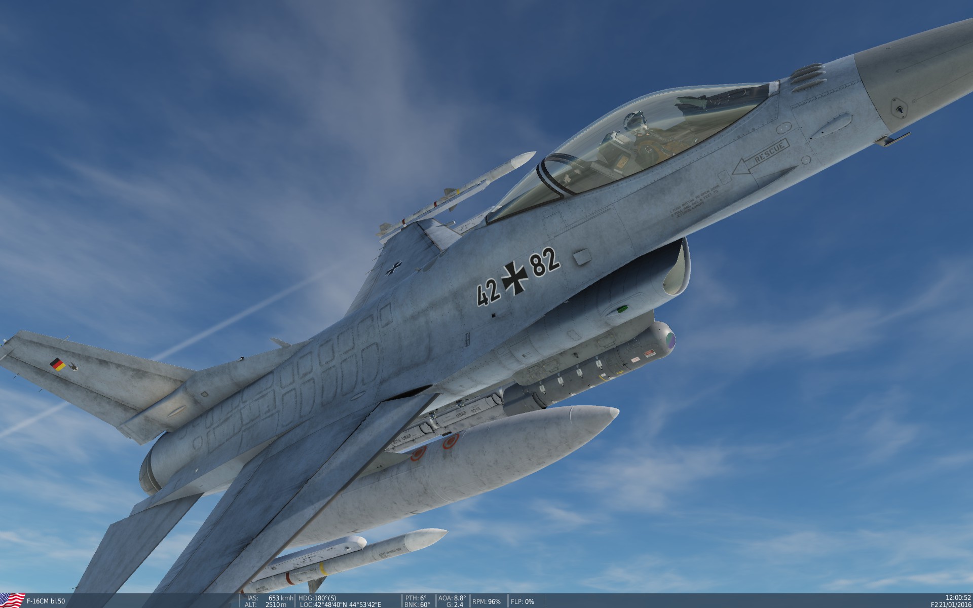 F-16 Viper Luftwaffe Norm `81-Skin (Fictional)