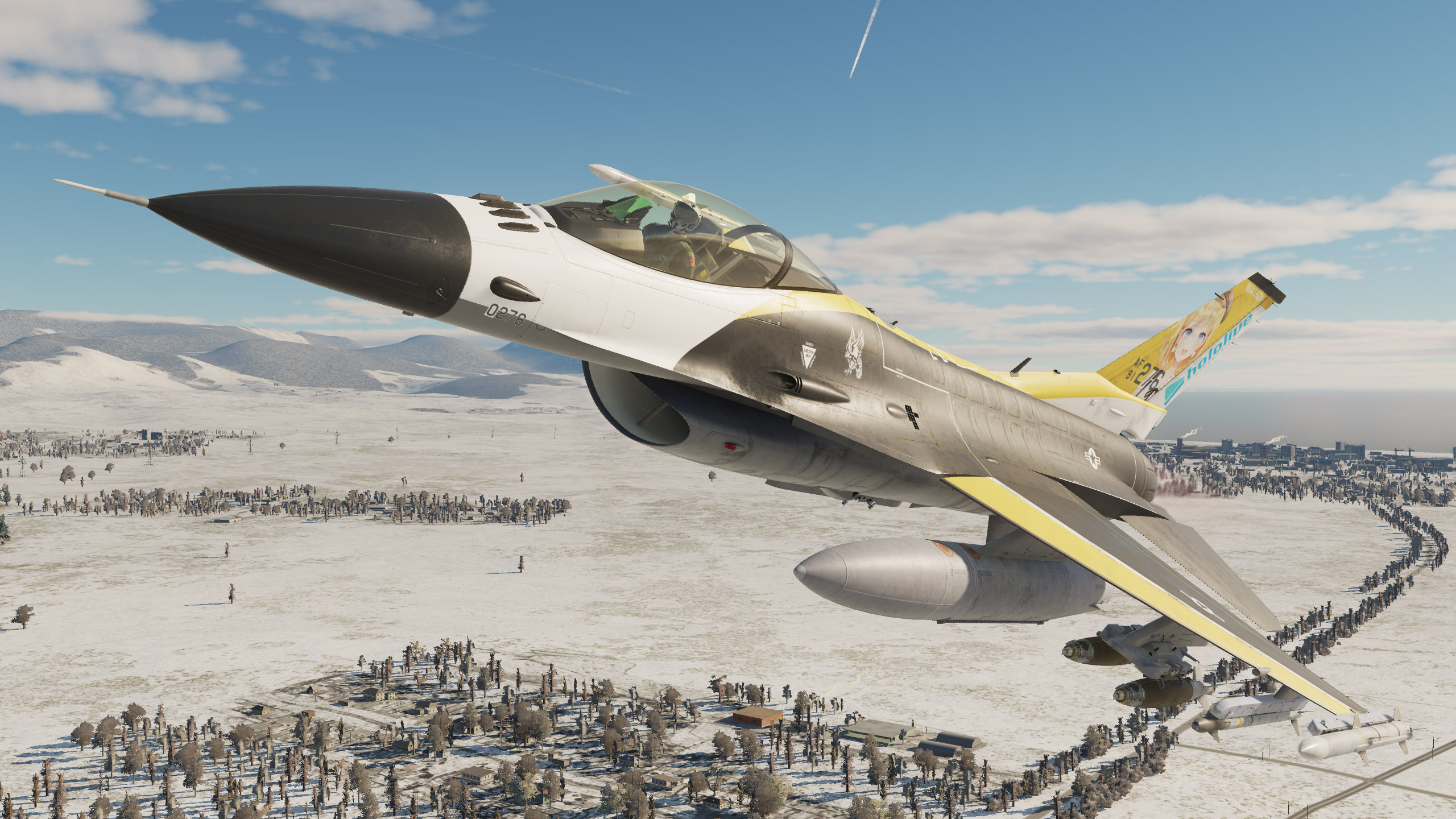 13th Fighter Squadron Livery - Amelia Watson Edition