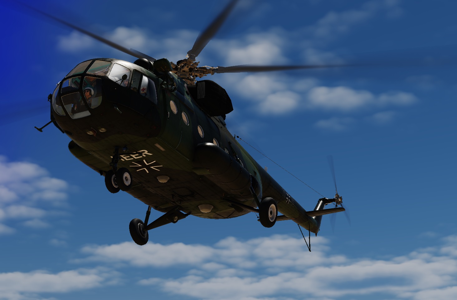 Mi-8 Deutsches HEER (German Army) By Flybywire98