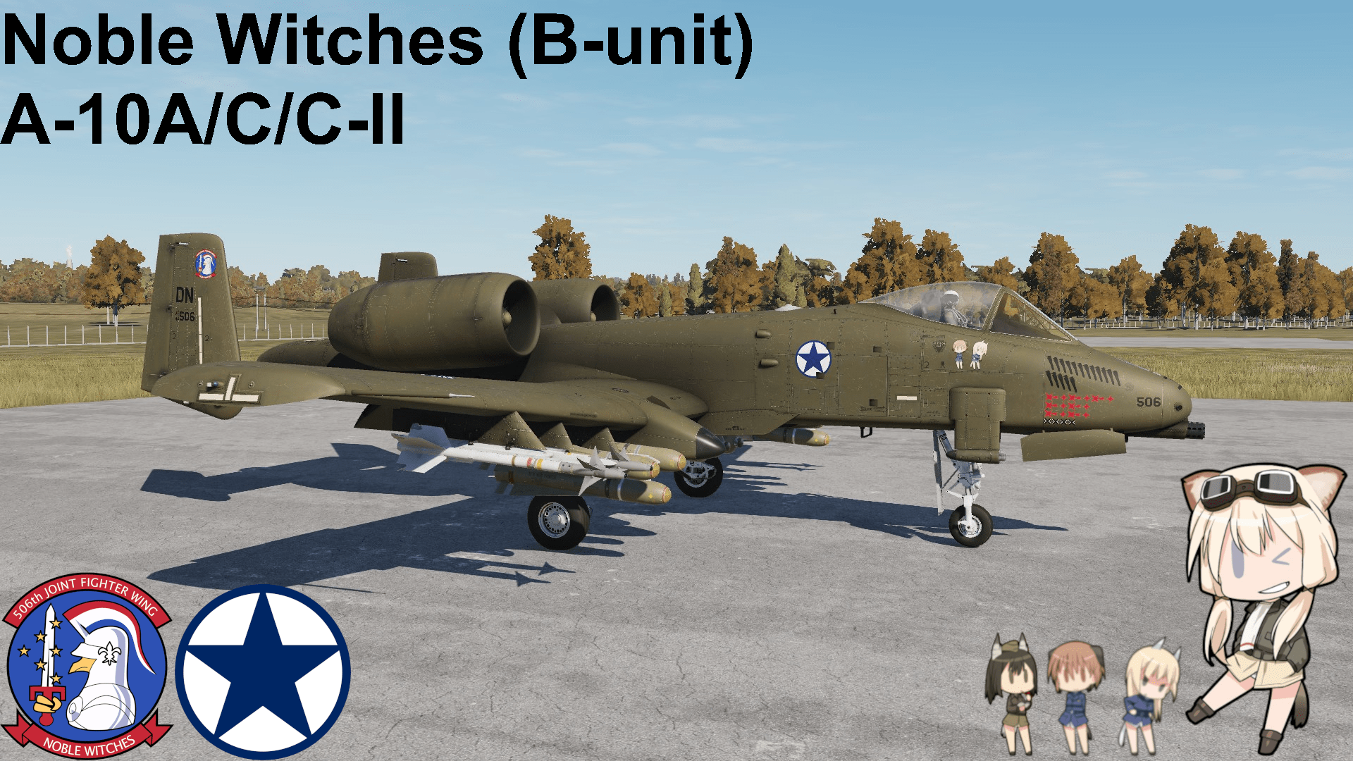 (OLD AND GARBAGE) World Witches - 506th JFW "Noble Witches (B-unit)" A-10C II