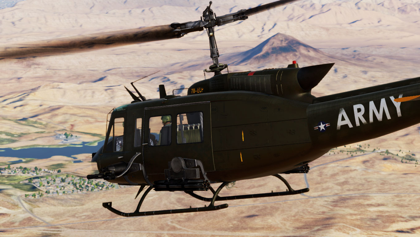 UH-1H Huey (ZU-ELP)