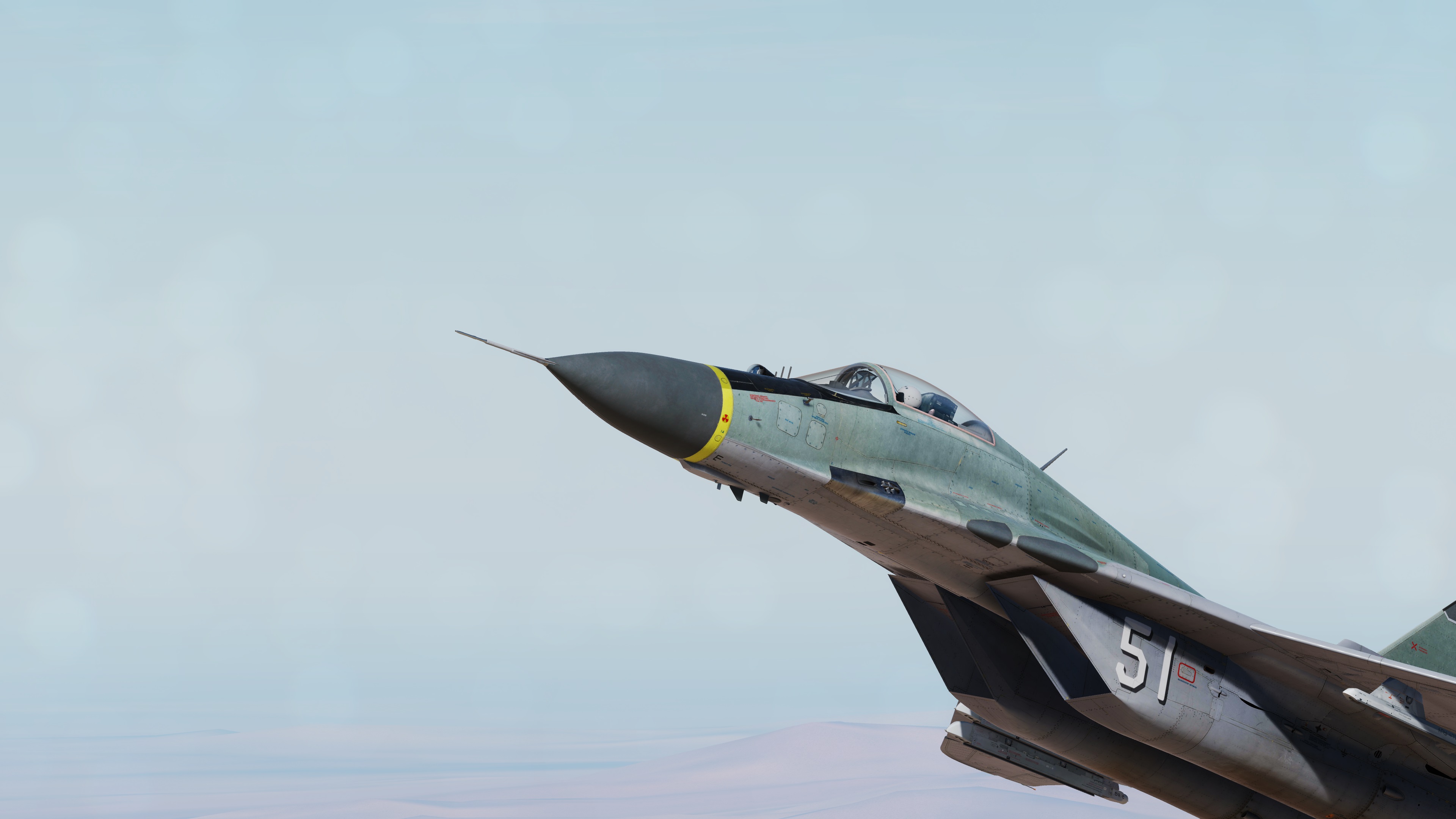 MiG-29A Yellow Ring МиГ-29 Желтое кольцо [fictional based on Serbia and DDR]