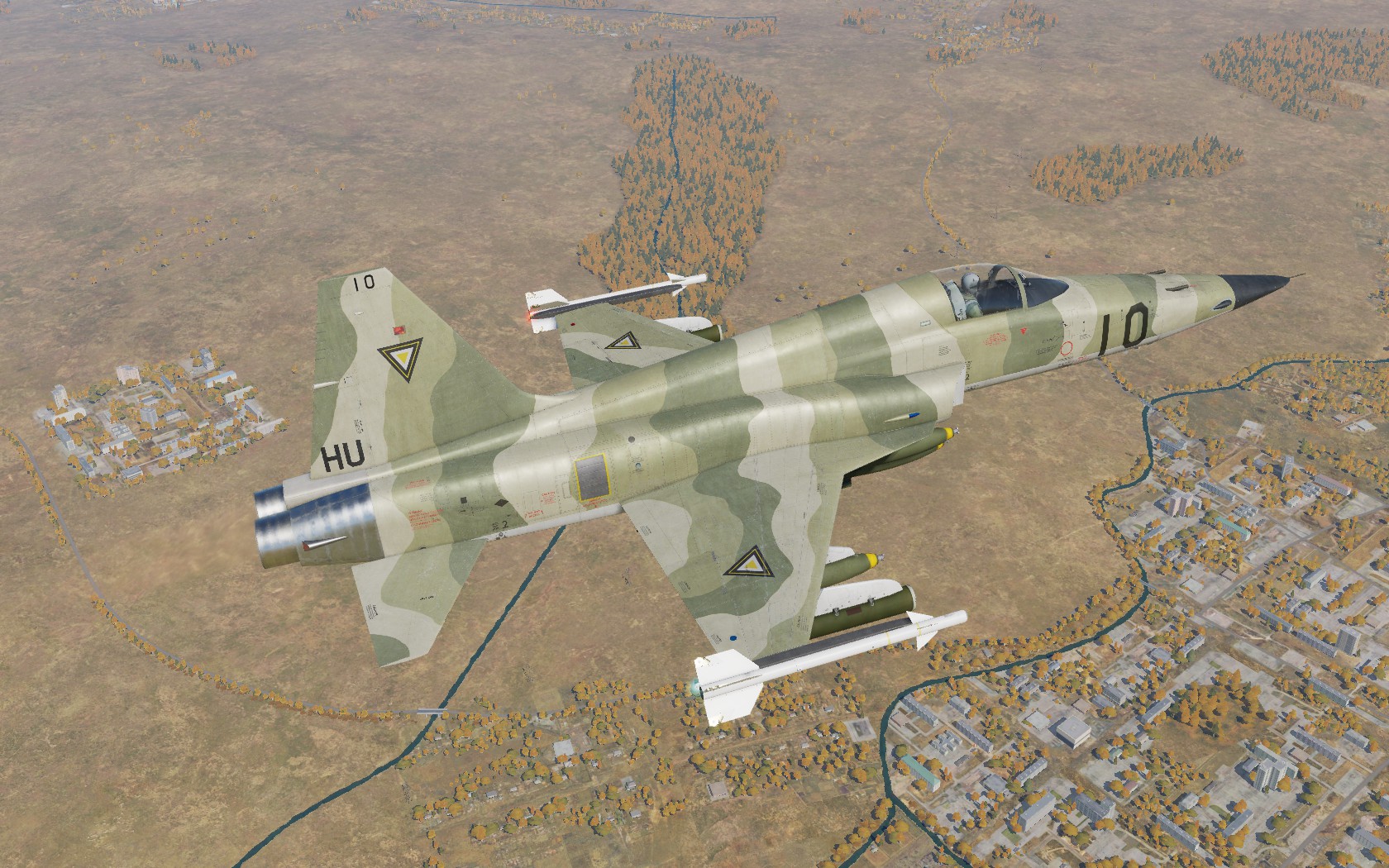 Ace Combat 5 - Mission 01 - Shorebirds - For Belsimtek's F-5E Tiger II -  No mods version.