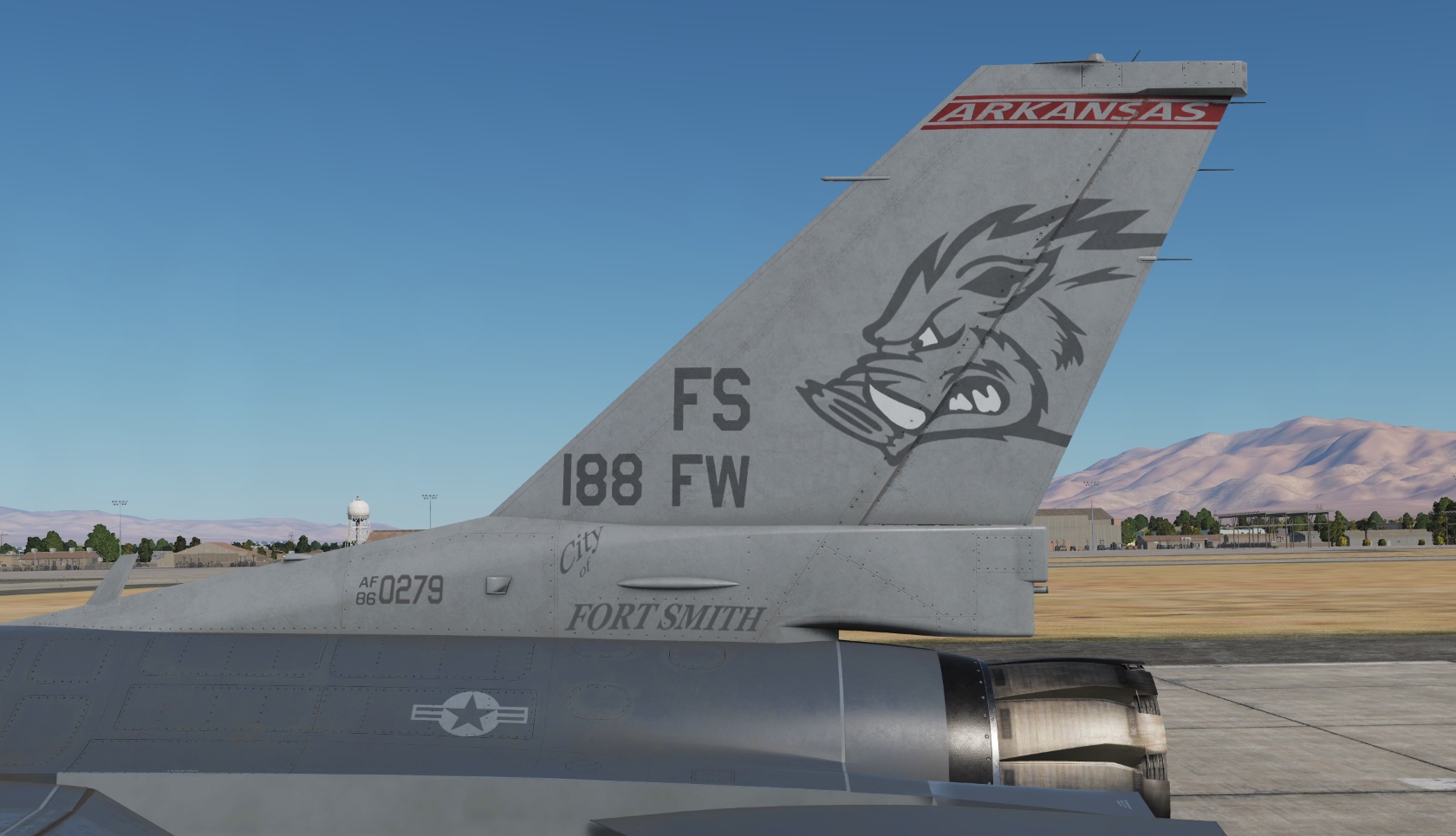 F-16C Arkansas 188th FW