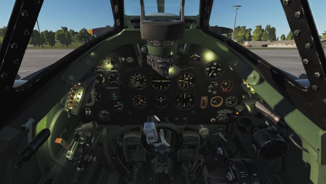 Spitfire Cockpit Reburb 