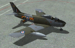 Canadair Sabre F.4 XB998, 92 Sqn. RAF
