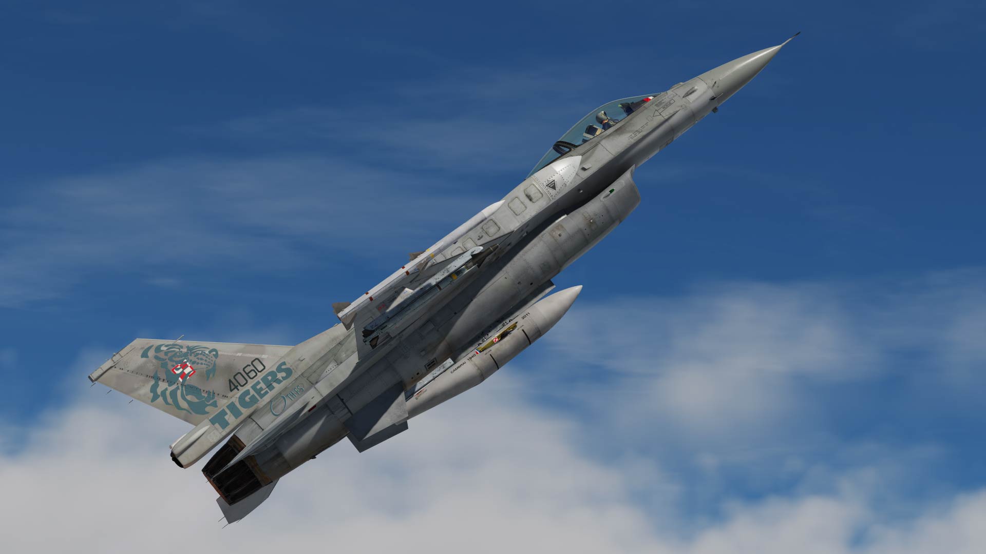 Polish Air Force F-16C Block 52+ 'TIGERMEET 2011 4060' CFT